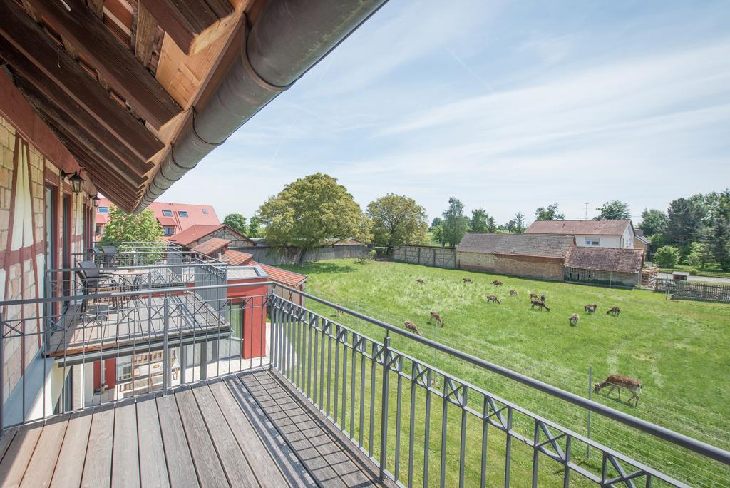 Landhotel Und Gasthof Hirsch Huettenreute Hoßkirch المظهر الخارجي الصورة